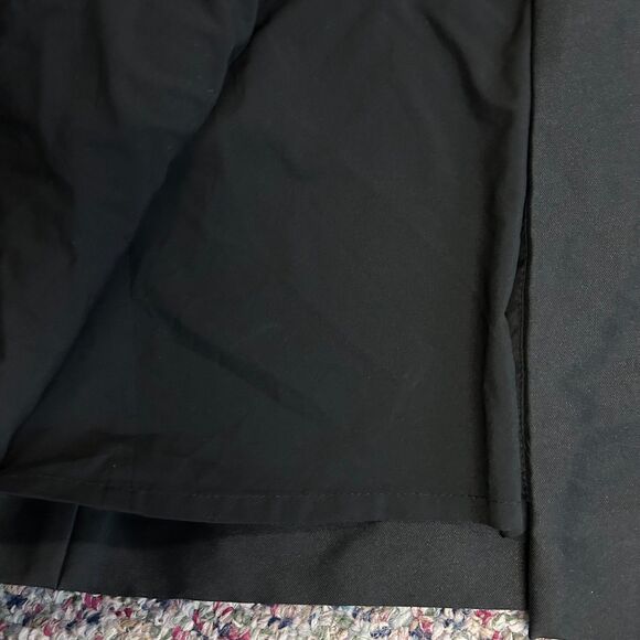 Badgley Mischka Black Strapless Orchid Pink Ribbon Detail Long Column Dress 14 - Picture 6 of 15